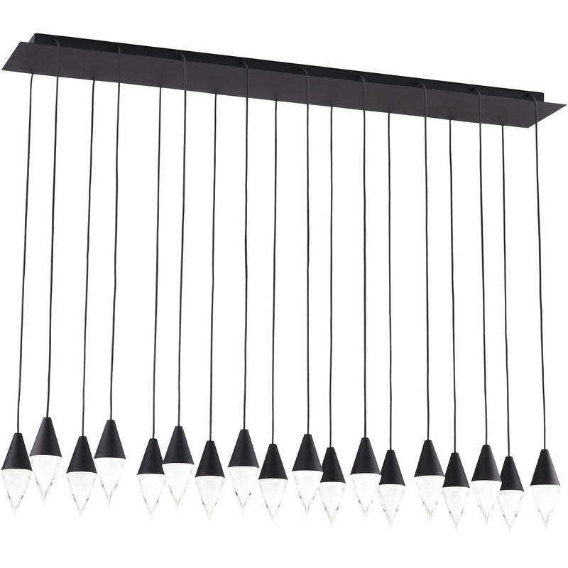 Visual Comfort Modern - 700TRSPTRT27TB-LED930277 - Nightshade Black
