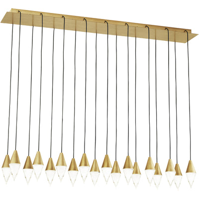 Visual Comfort Modern - 700TRSPTRT18TNB-LED93012 - Natural Brass