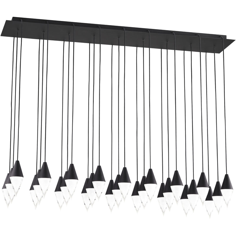 Visual Comfort Modern - 700TRSPTRT27TB-LED930120 - Nightshade Black