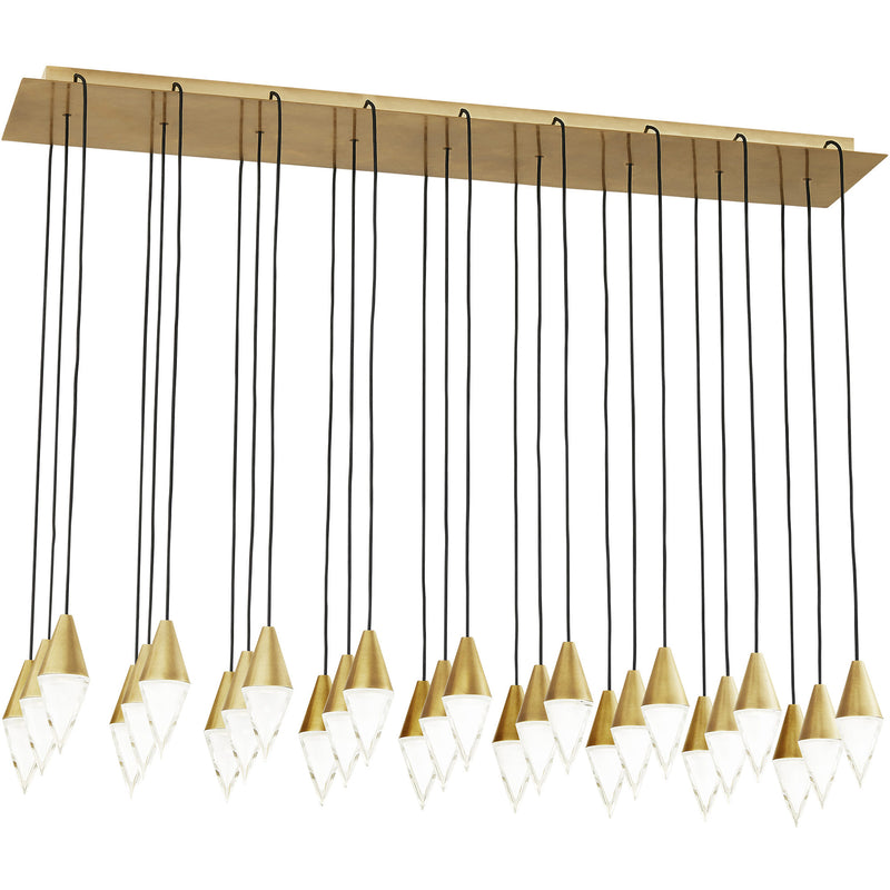 Visual Comfort Modern - 700TRSPTRT27TNB-LED93012 - Natural Brass