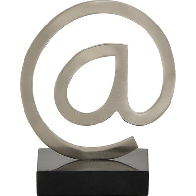 Renwil - STA754 - Statue - Att - Brushed Nickel, Black