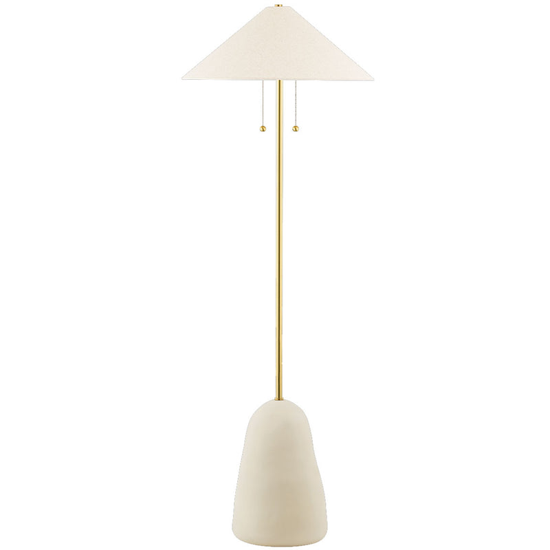 Mitzi - HL692401-AGB/CBG - Aged Brass / Beige