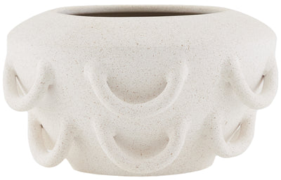 Arteriors-Paloma Vase-Ivory Crackle