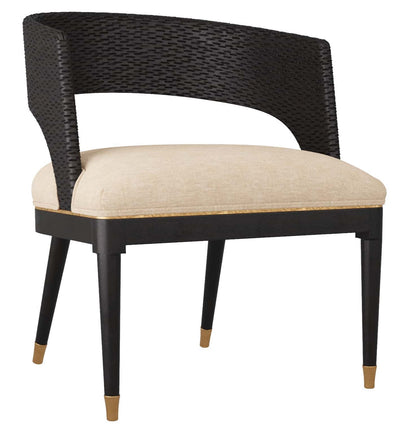 Arteriors-Swanson Dining Chair-Ebony