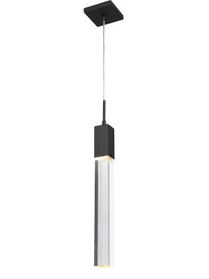 Avenue Lighting - HF1901-1-GL-BK-C - One Light Pendant - The Original Glacier Avenue - Black