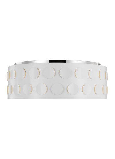 Visual Comfort Studio - KSF1024PN - Four Light Flush Mount - Dottie - Polished Nickel