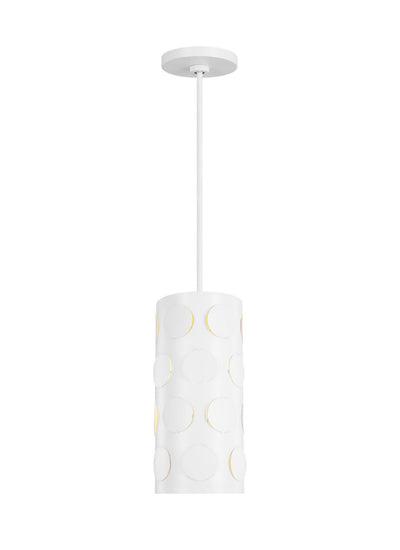 Visual Comfort Studio - KSP1011MWT - One Light Pendant - Dottie - Matte White