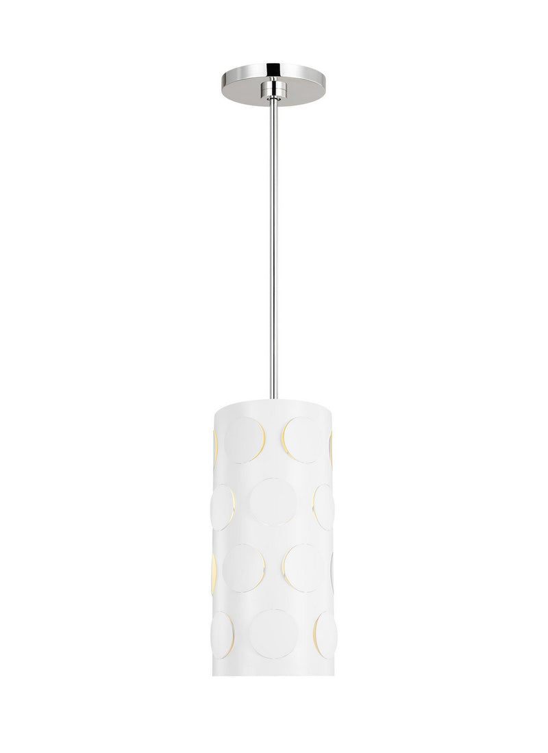 Visual Comfort Studio - KSP1011PN - One Light Pendant - Dottie - Polished Nickel