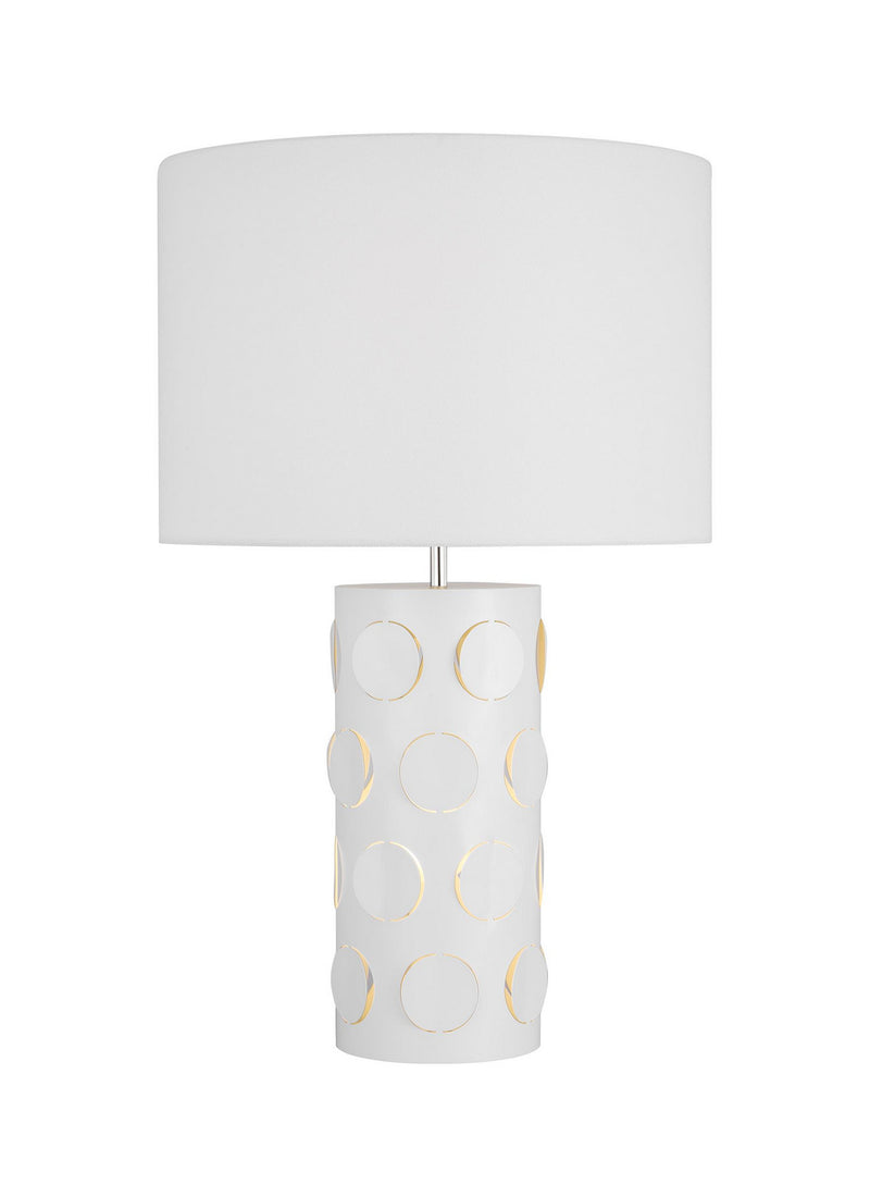 Visual Comfort Studio - KST1022PN1 - Two Light Table Lamp - Dottie - Polished Nickel
