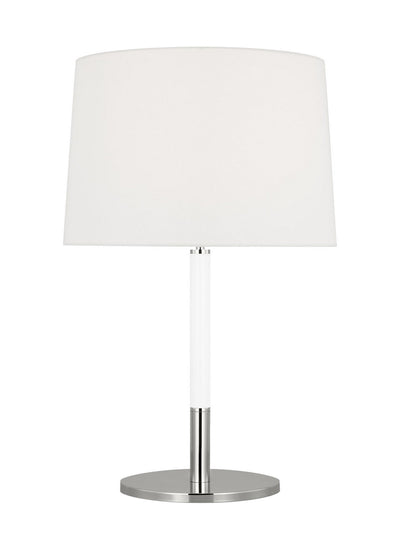 Visual Comfort Studio - KST1041PNGW1 - One Light Table Lamp - Monroe - Polished Nickel