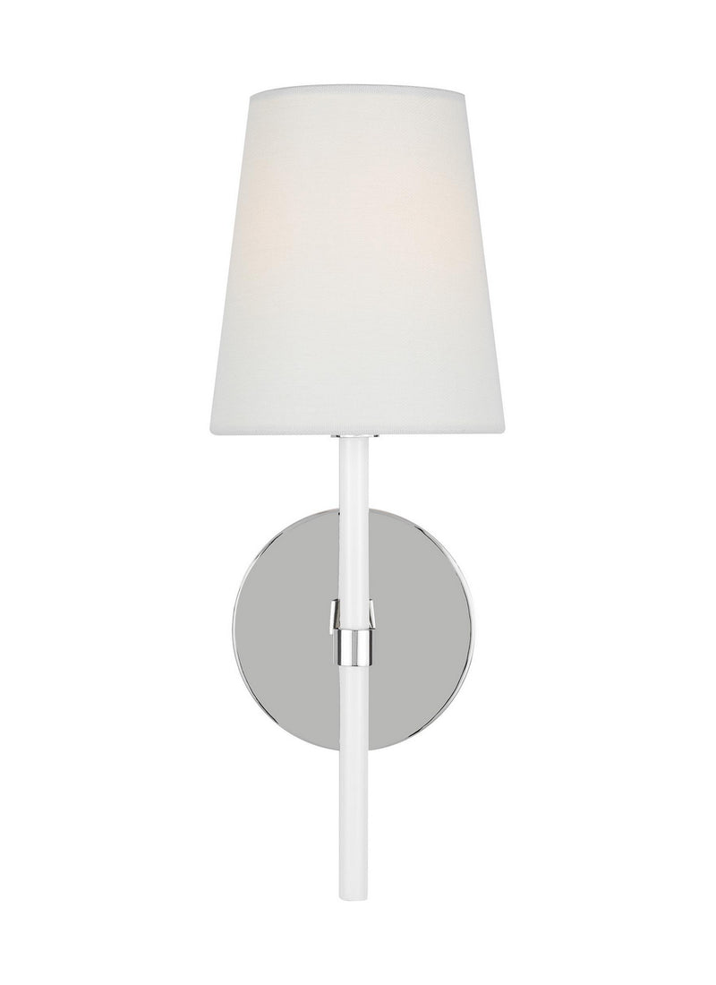 Visual Comfort Studio - KSW1081PNGW - One Light Wall Sconce - Monroe - Polished Nickel