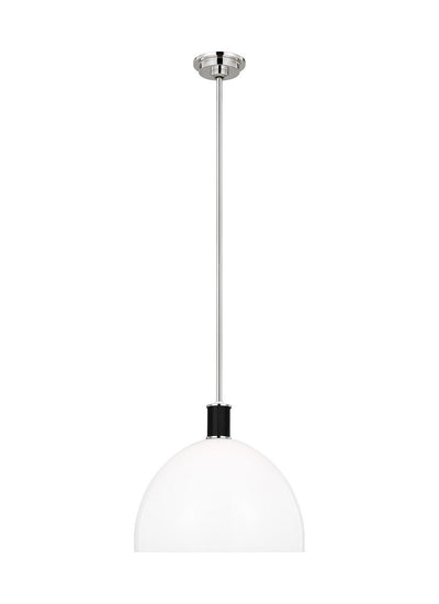 Visual Comfort Studio - LP1061PNMG - One Light Pendant - Hadley - Polished Nickel