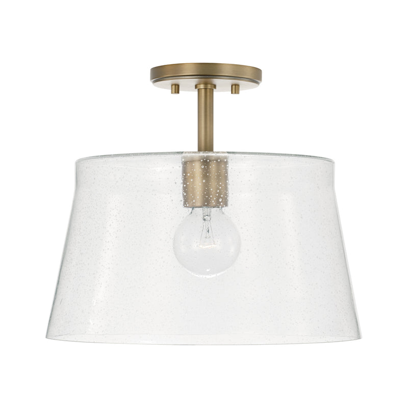 Capital Lighting - 246911AD - One Light Pendant - Baker - Aged Brass