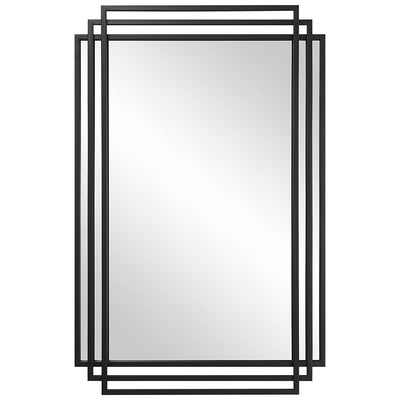 Uttermost - 09768 - Mirror - Amherst - Matte Black