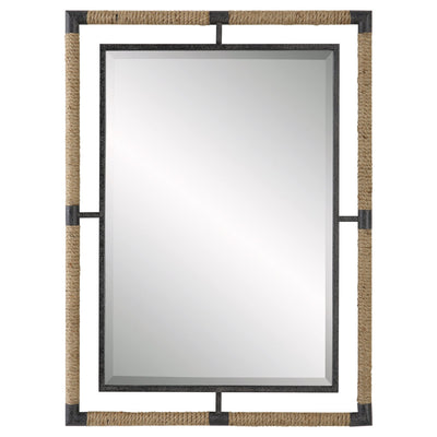Uttermost - 09769 - Mirror - Melville - Textured Rust Black