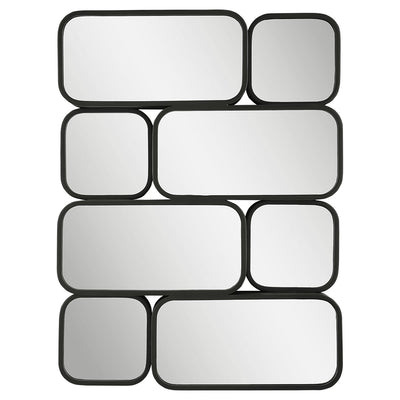 Uttermost - 09774 - Mirror - Canute - Satin Black
