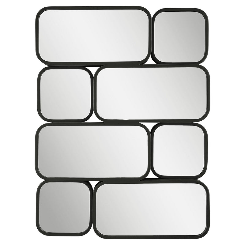 Uttermost - 09774 - Mirror - Canute - Satin Black