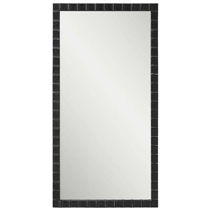 Uttermost - 09780 - Mirror - Dandridge - Matte Black