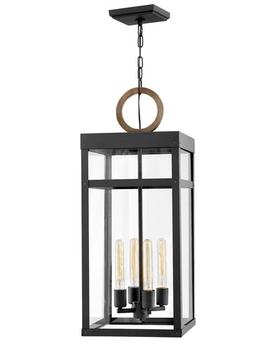 Hinkley - 2808BK-LL$ - LED Hanging Lantern - Porter - Black