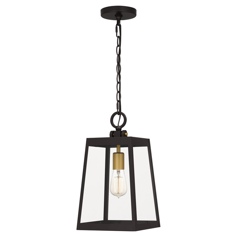 Quoizel - AMBL1908WT - One Light Outdoor Hanging Lantern - Amberly Grove - Western Bronze