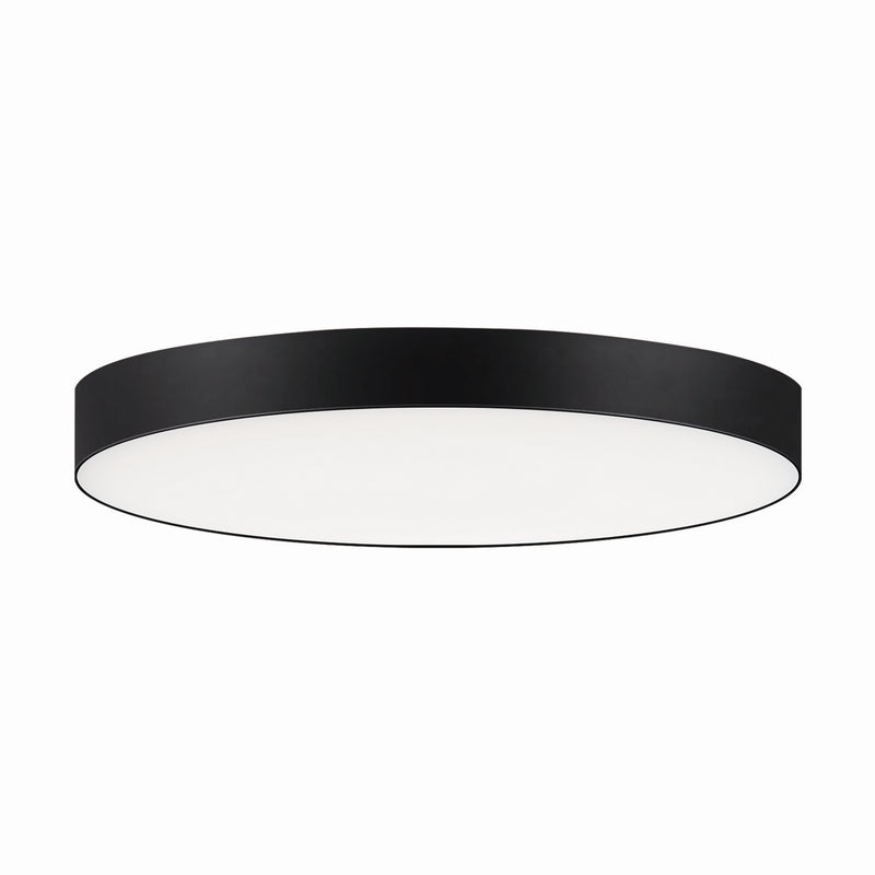 Maxim - 57882WTBK - LED Flush Mount - Trim - 0-10 V - Black