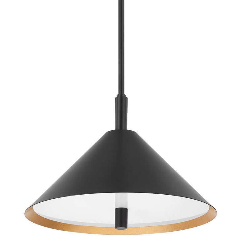 Mitzi - H629702-GL/SBK - Black / Gold Leaf