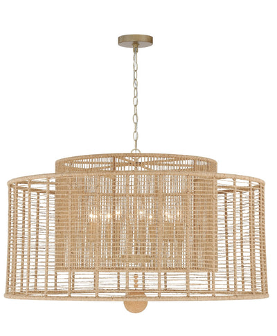 Crystorama - JAY-A5009-BS - 12 Light Chandelier - Jayna - Burnished Silver