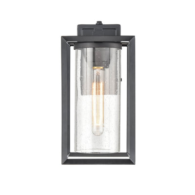 Millennium - 4551-PBK - One Light Outdoor Wall Sconce - Wheatland - Powder Coat Black