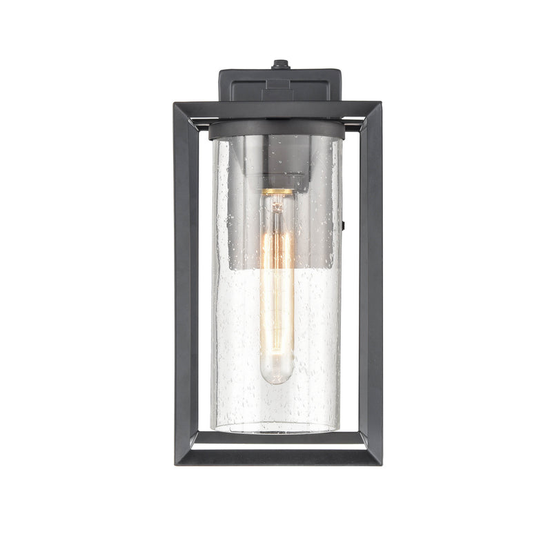 Millennium - 4551-PBK - One Light Outdoor Wall Sconce - Wheatland - Powder Coat Black