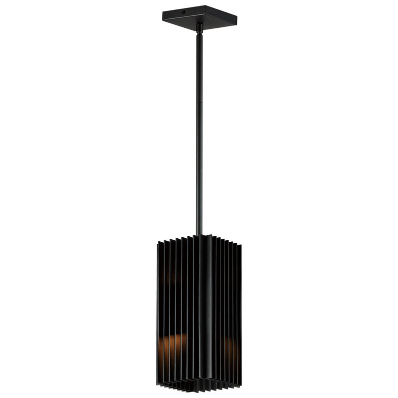 ET2 - E30119-BK - LED Outdoor Pendant - Rampart - Black