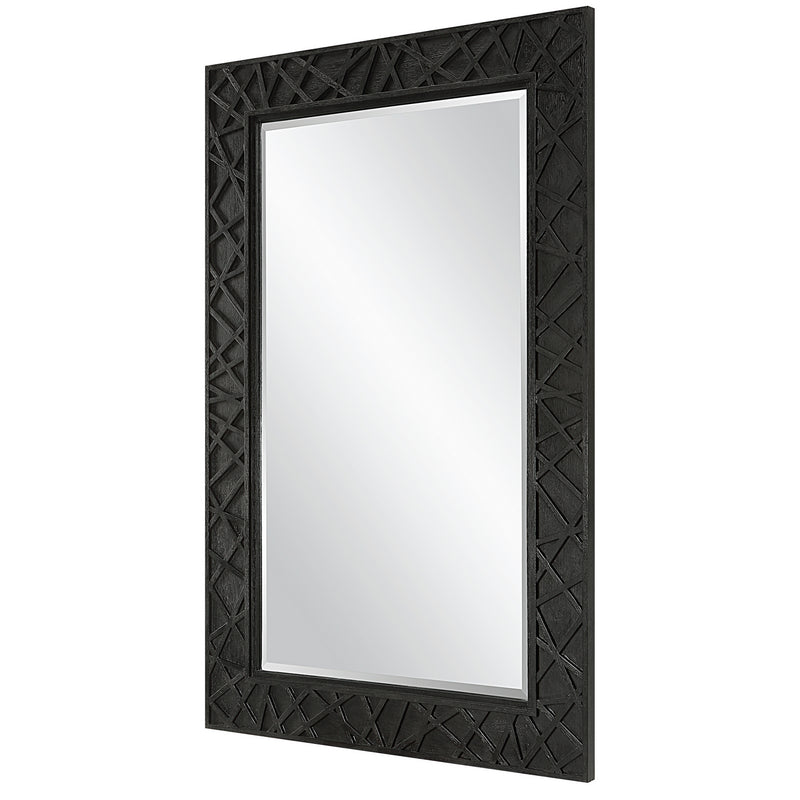 Uttermost - 09803 - Mirror - Everest - Satin Black