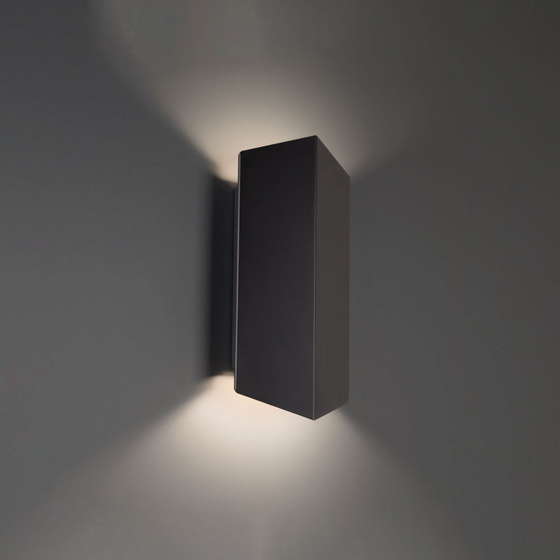 W.A.C. Lighting - WS-W49214-40-BK - LED Outdoor Wall Sconce - Summit - Black