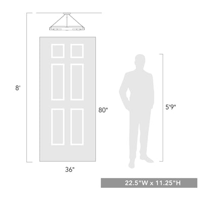 Vaughn Semi-Flush