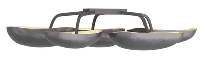 Arteriors-Theo Ceiling Light-Blackened Iron