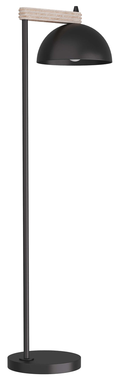 Arteriors-Thea Floor Lamp-Blackened Iron