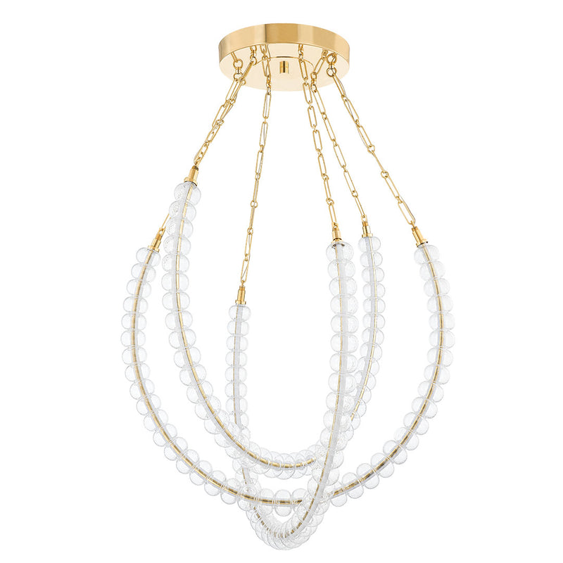 Corbett Lighting-355-48-VB-Vintage Brass