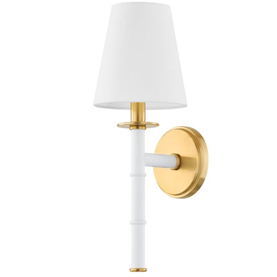 Mitzi - H759101-AGB/SWH - Aged Brass / White