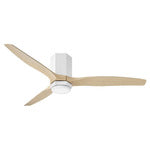 Facet Flush Smart Ceiling Fan with Light