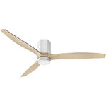 Facet Flush Smart Ceiling Fan with Light