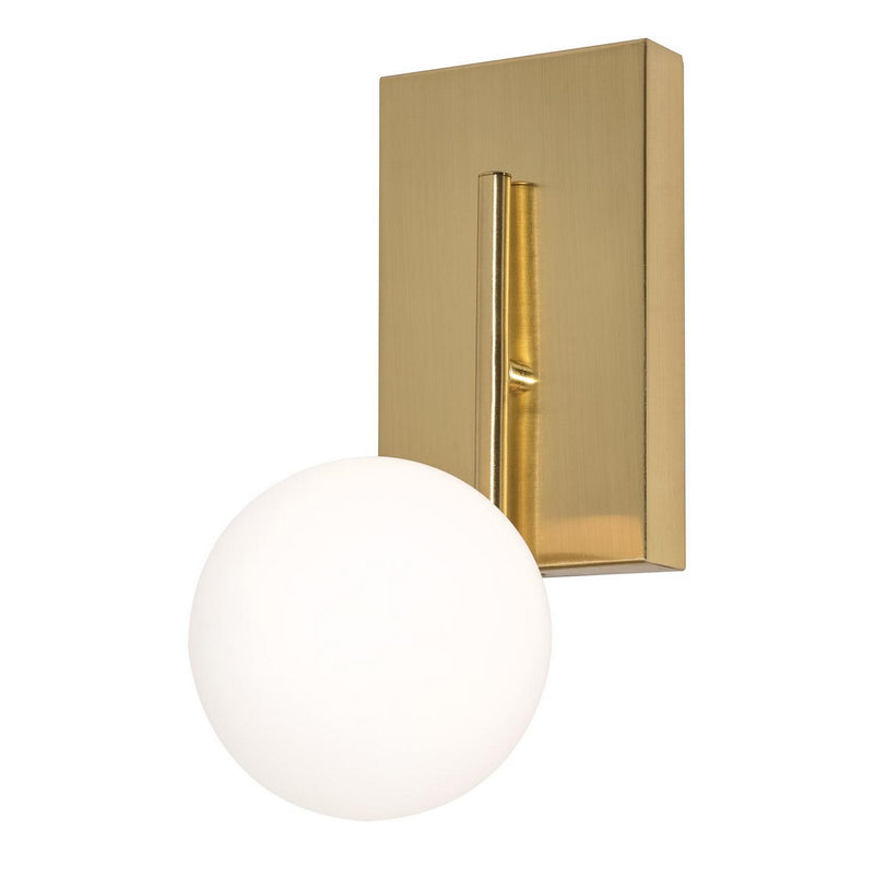 AFX Lighting - METS0512L30D1SB - LED Wall Sconce - Metropolitan - Satin Brass