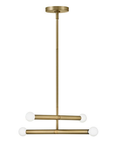 Lark - 83194LCB - LED Pendant - Millie - Lacquered Brass