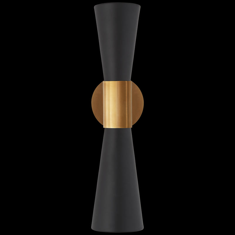 AERIN - ARN2009HAB/BLK - Hand-Rubbed Antique Brass / Black
