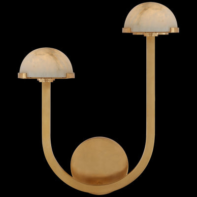 Kelly Wearstler - KW2624AB-ALB - Antique-Burnished Brass