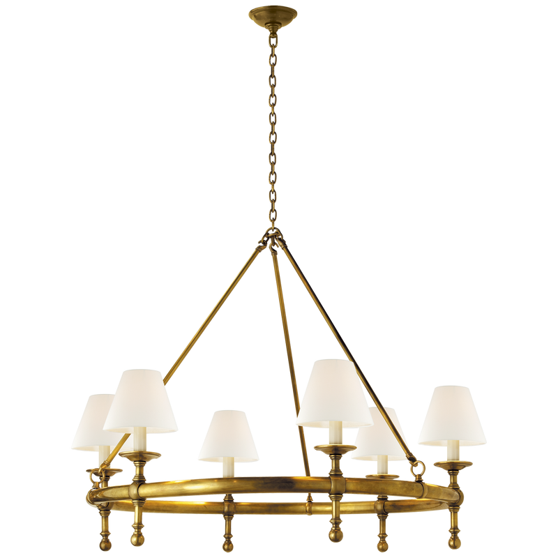 Chapman & Myers - SL5812HAB-L - Hand-Rubbed Antique Brass