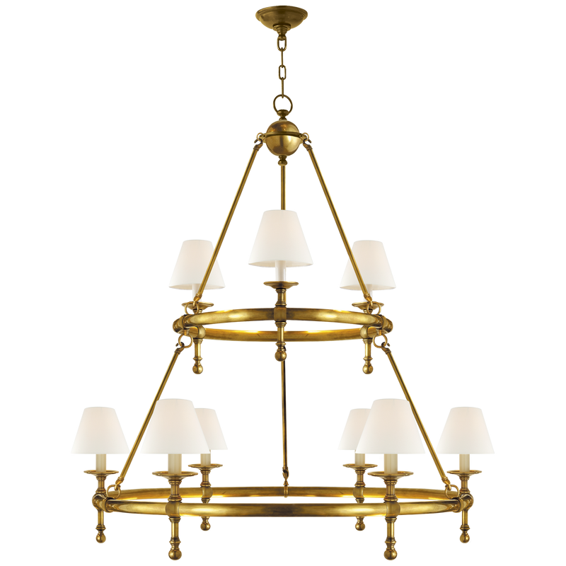 Chapman & Myers - SL5813HAB-L - Hand-Rubbed Antique Brass