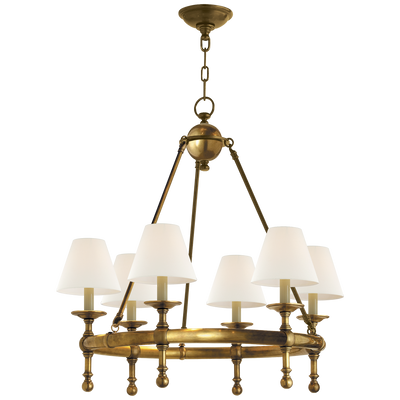 Chapman & Myers - SL5814HAB-L - Hand-Rubbed Antique Brass