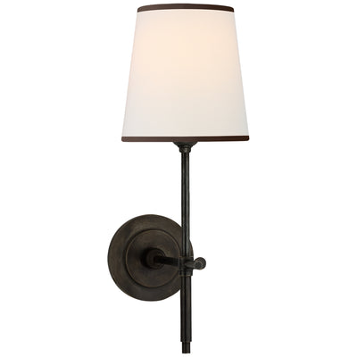 Thomas O'Brien - TOB2002BZ-L/BT - Linen / Black Trim / Bronze