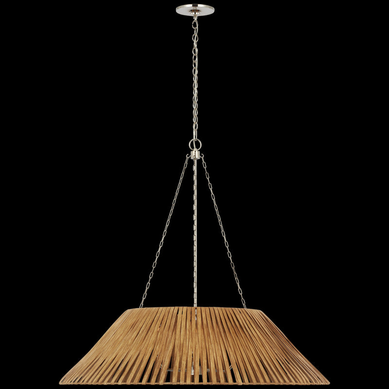 Marie Flanigan - MF5035PN-NTW - Natural Wicker / Polished Nickel