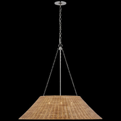 Marie Flanigan - MF5036PN-NTW - Natural Wicker / Polished Nicke