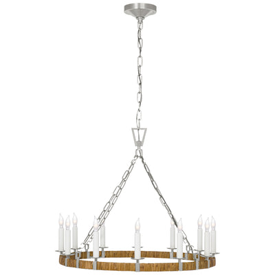 Chapman & Myers - CHC5872PN/NRT - Natural Rattan / Polished Nickel